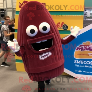 Disfraz de mascota Maroon...