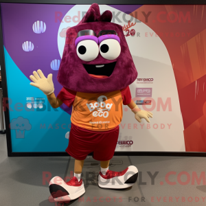 Disfraz de mascota Maroon...