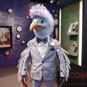 Lavendel Perlehøns maskot...