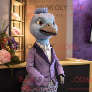 Lavendel Perlehøns maskot...