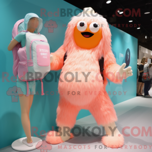 Costume de mascotte Peach...