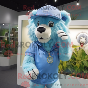 Disfraz de mascota Sky Blue...