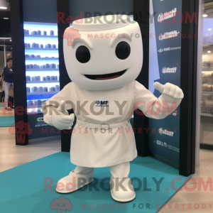White Scented Candle mascot...