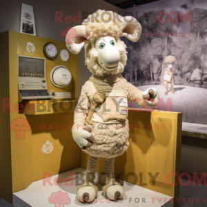 Costume de mascotte de Ram...