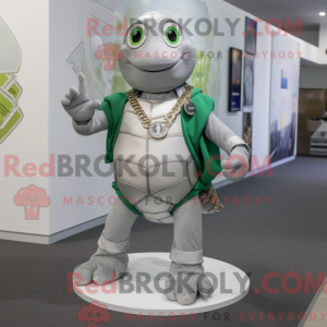 Silver Turtle maskot...