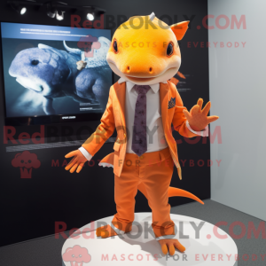 Costume mascotte d Axolotls...