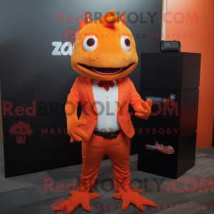 Postava maskota Orange...