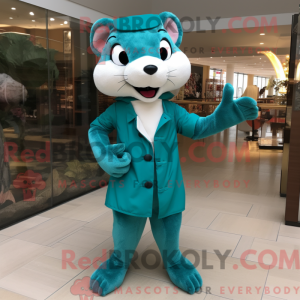 Disfraz de mascota Teal...