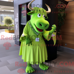 Limegrønn...