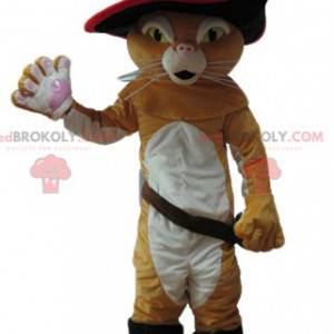 Mascot of the famous puss in boots character of Charles