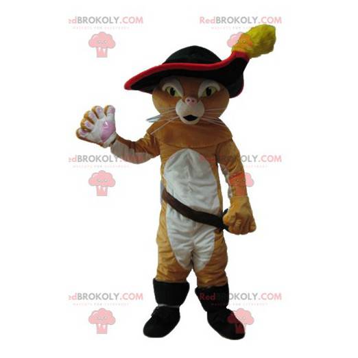 Mascot of the famous puss in boots character of Charles