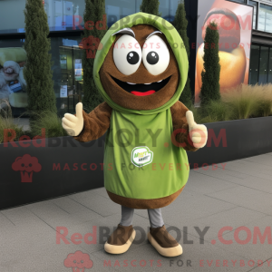 Olive Burgers maskot...