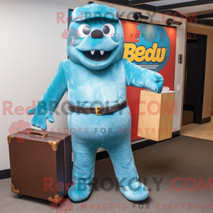 Costume de mascotte de Bbq...