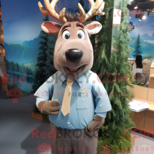 Gold Elk-maskotkostyme...