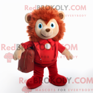 Maskotka Red Hedgehog...