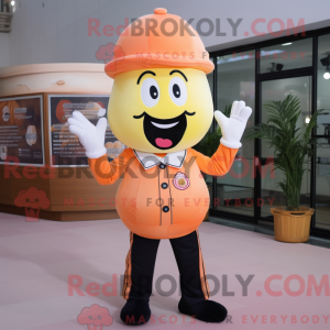 Peach Lasagne maskot...
