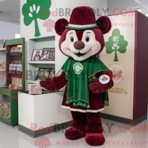 Maroon Bunch Of Shamrocks...