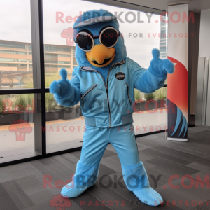 Costume de mascotte d émeu...