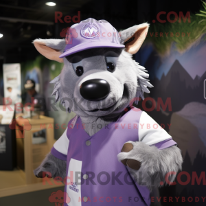 Lavender Wild Boar mascot...
