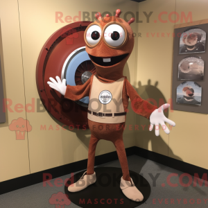 Rust Plate Spinner maskot...
