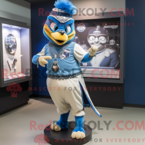 Crème Blue Jay mascotte...