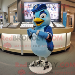 Crème Blue Jay mascotte...
