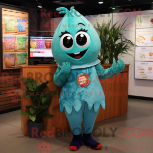 Figura de máscara de Teal...