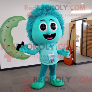 Disfraz de mascota de Teal...