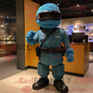 Teal Air Force Soldier...