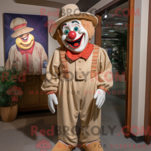 Disfraz de mascota payaso...