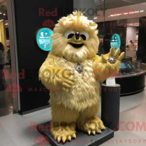 Costume de mascotte de yéti...