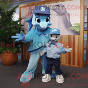 Máscara Blue Dolphin com...