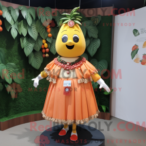 Mango mascotte kostuum...