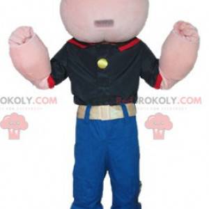 Popeye mascotte, de beroemde cartoonzeiler - Redbrokoly.com