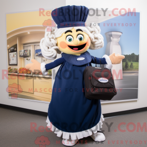 Navy Lasagne maskot kostume...