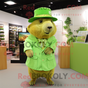 Lime Green Capibara...