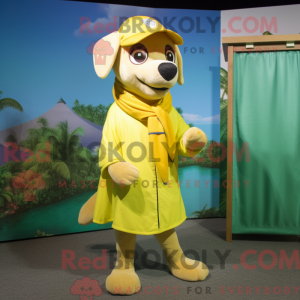Zitronengelber Hund...