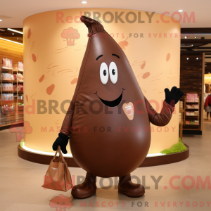 Disfraz de mascota de Brown...