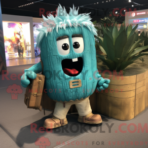 Costume de mascotte de Cyan...