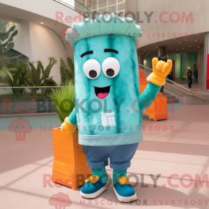 Disfraz de mascota Cyan...