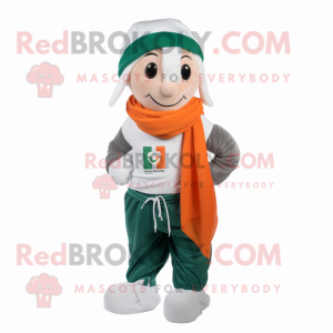  Irish Flag maskot kostume...