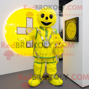 Costume mascotte de croix...