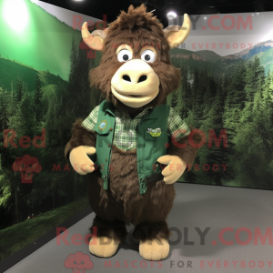 Forest Green Buffalo maskot...