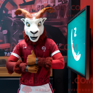 Disfraz de mascota de Cabra...
