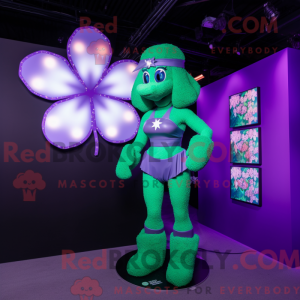 Purple Bunch Of Shamrocks...