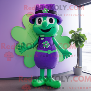 Purple Bunch Of Shamrocks...