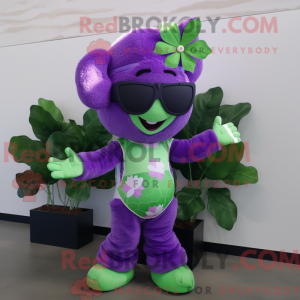 Purple Bunch Of Shamrocks...