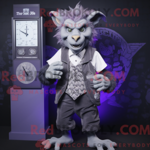 Gray Gargoyle mascot...