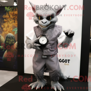 Postava maskota Grey...