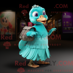 Turkis Gosling maskot...